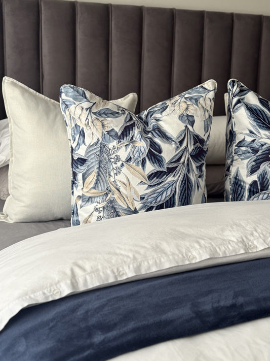 Blue Chateau Cushion