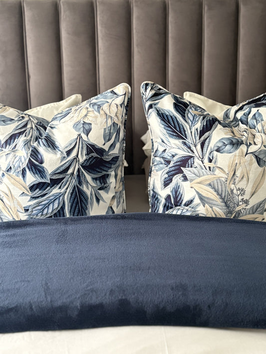 Blue Chateau Cushion