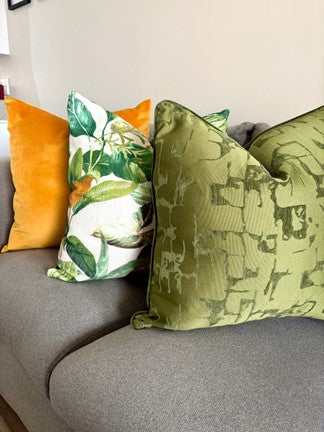 Golden Tropics Cushion